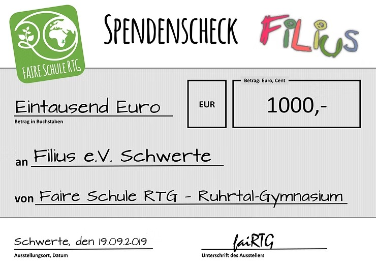 Kooperation zwischen Filius und dem Ruhrtal-Gymnasium Schwerte